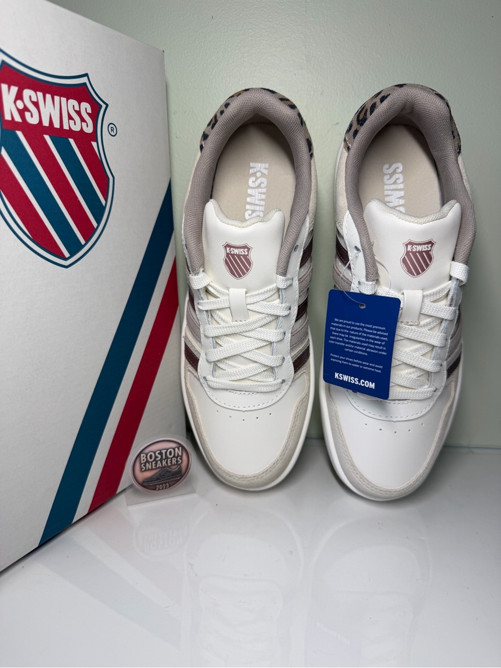K-Swiss - Size 8 - Women's Court Palisades Sneakers 96931-909-M New